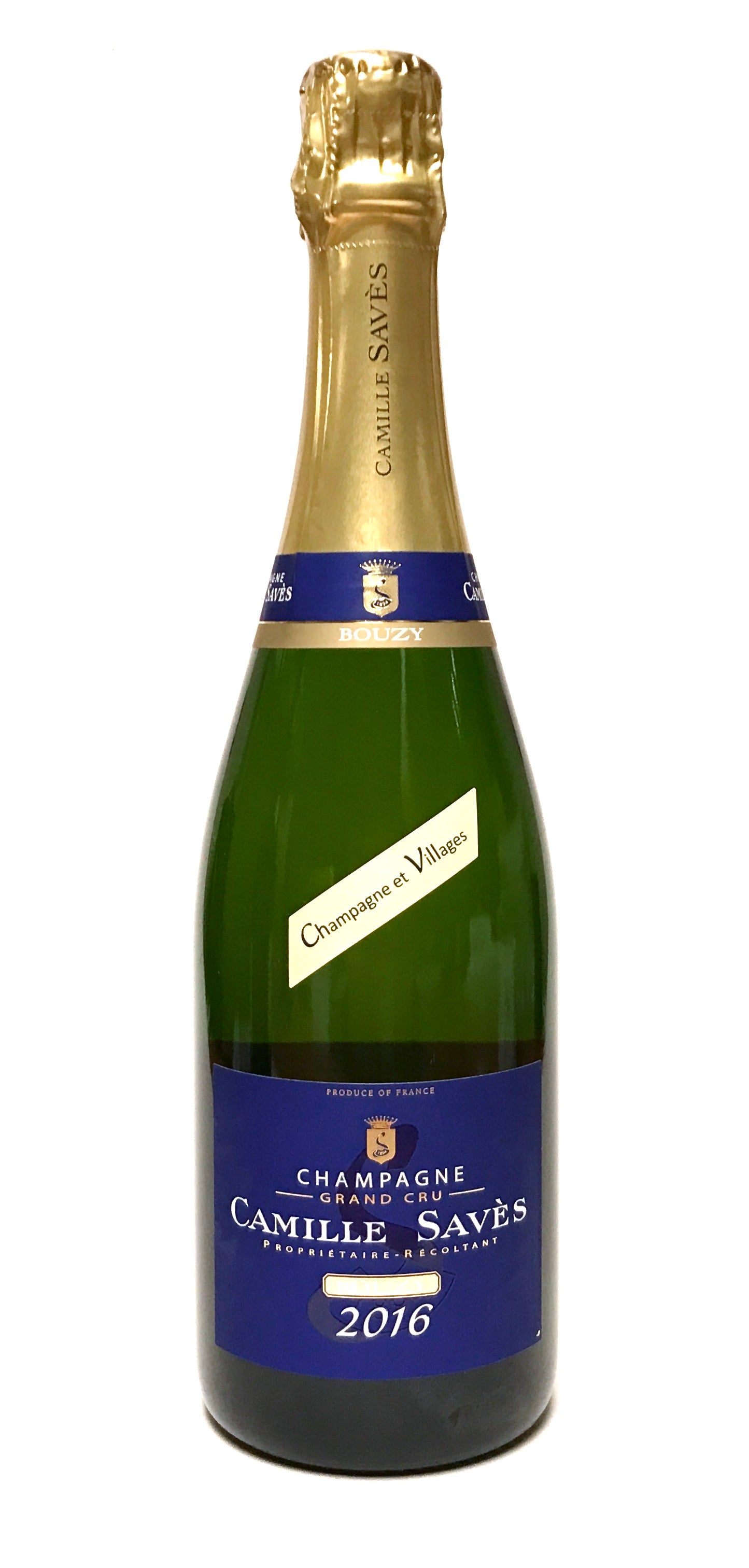 Camille Savès 2016 Millesime Champagne Bouzy Grand Cru Brut