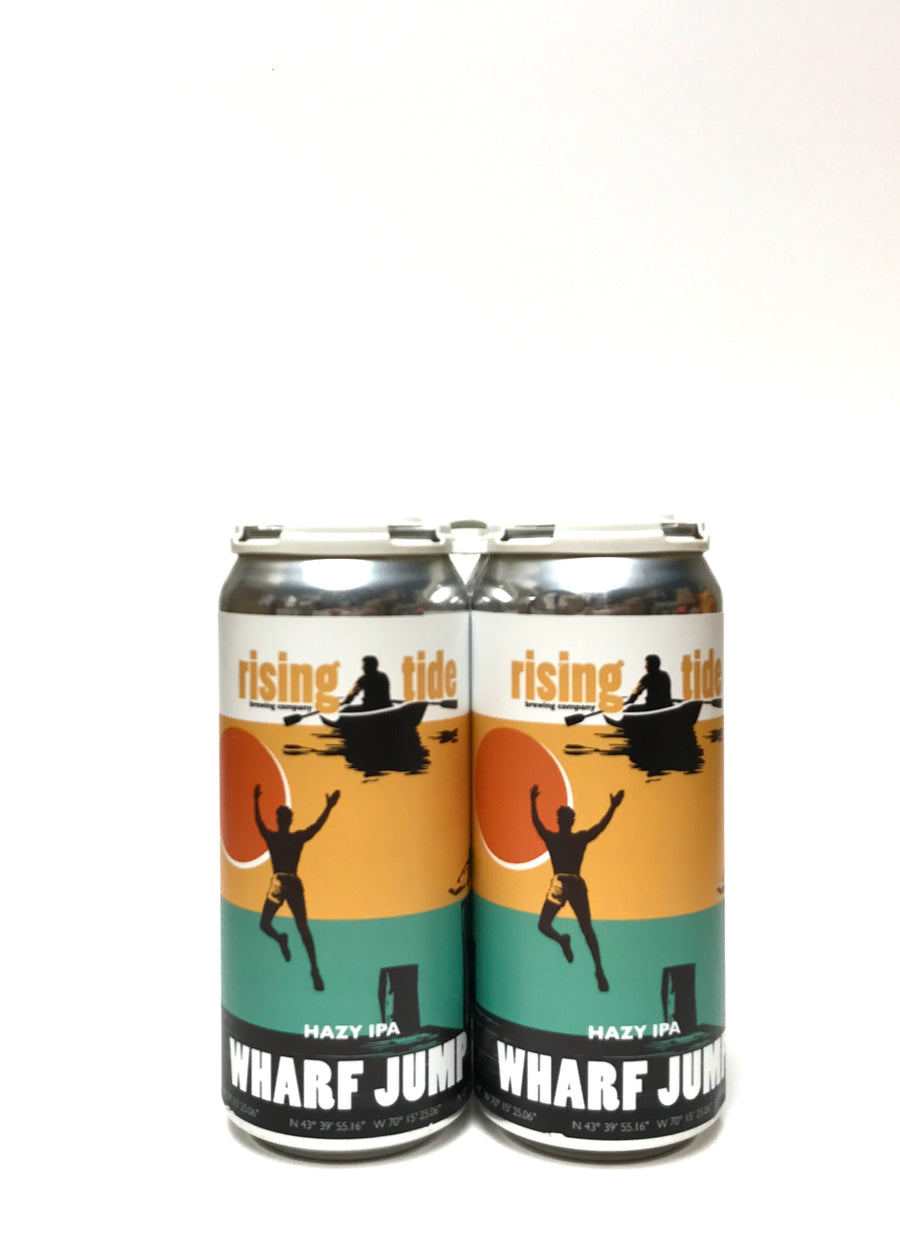 Rising Tide Wharf Jump Hazy IPA 16oz Can 4-Pack