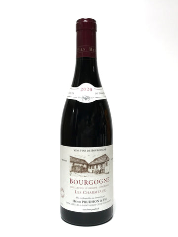 Prudhon, Henri 2020 Bourgogne Rouge “Les Charmeaux”