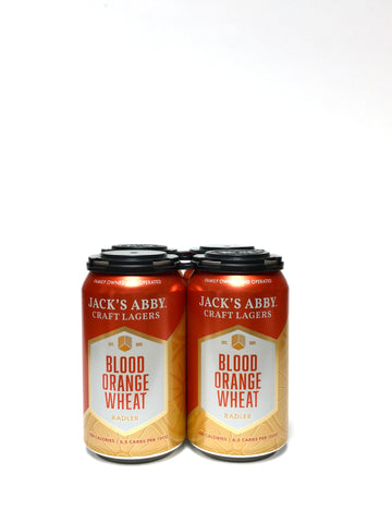Jack’s Abby Blood Orange Wheat Radler 12oz Can 4-Pack