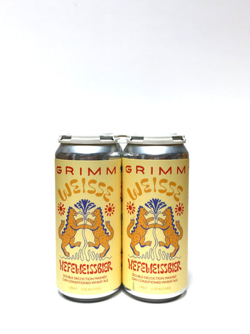 Grimm Weisse 16oz Can 4-Pack