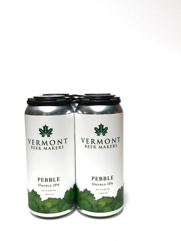 Vermont Beer Makers Pebble DIPA 16oz Can 4-Pack