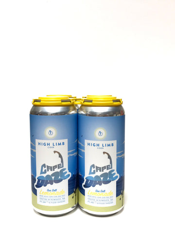 High Limb Cape Daze Hard Cider 16oz Can 4-Pack
