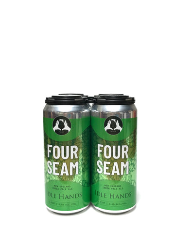 Idle Hands Four Seam NEIPA 16oz Can 4-Pack