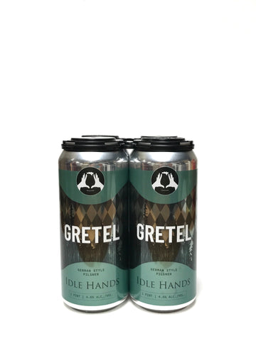 Idle Hands Gretel German Style Pilsner 16oz Can 4-Pack