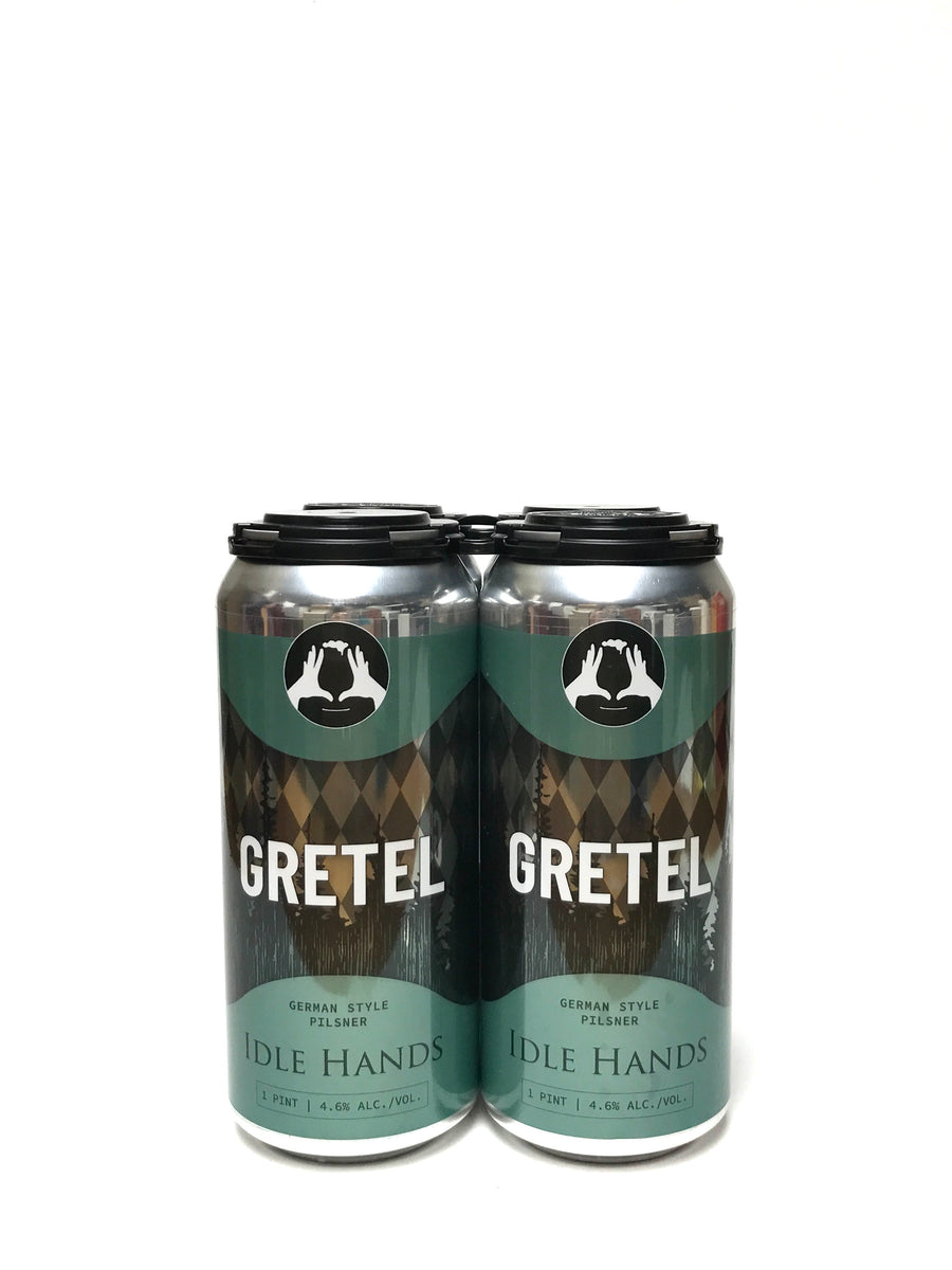 Idle Hands Gretel German Style Pilsner 16oz Can 4-Pack