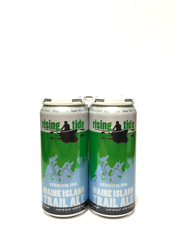 Rising Tide Maine Island Trail Ale Session IPA 16oz Can 4-Pack