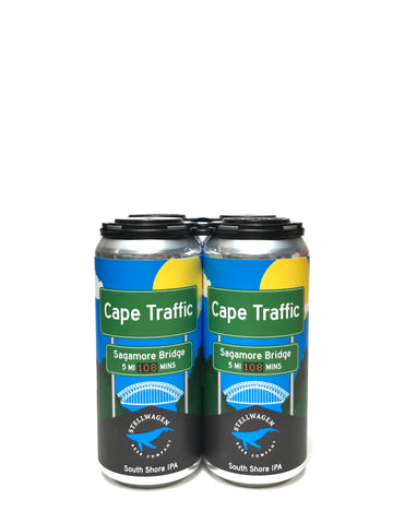 Stellwagen Cape Traffic South Shore IPA 16oz Can 4-Pack