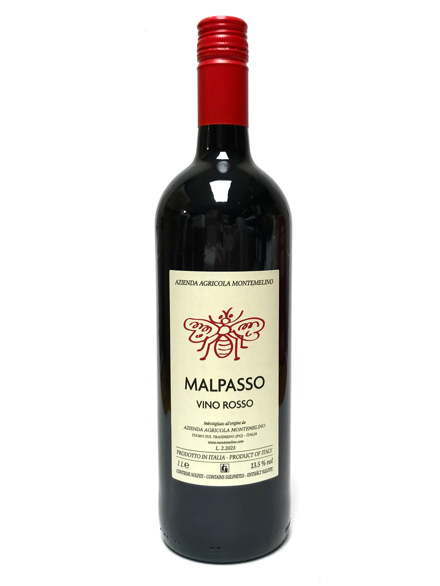 Montemelino NV Vino Rosso “Malpasso” 1L (L.2.2023)