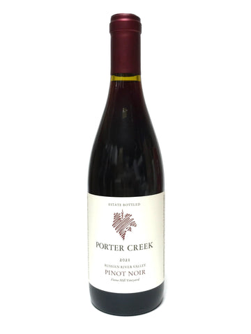 Porter Creek 2021 Pinot Noir Fiona Hill Vineyard Russian River Valley