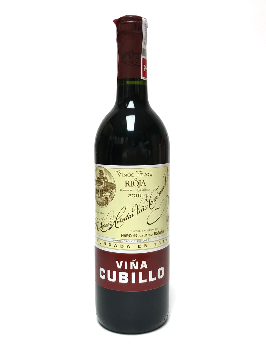 Lopez de Heredia 2016 Rioja Cubillo