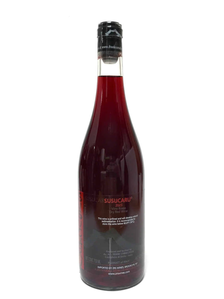 Cornelissen 2023 Terre Siciliane Rosso “Susucaru”