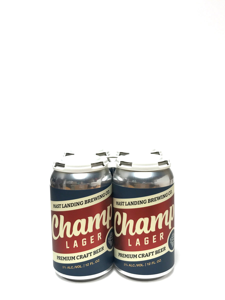 Mast Landing Champ Lager 12oz Can 4-Pack