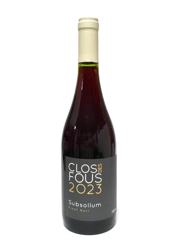 Clos Des Fous 2023 Pinot Noir “Subsollum”