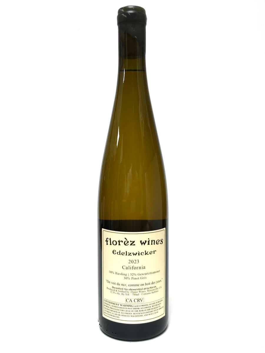 Florèz Wines 2023 Edelzwicker