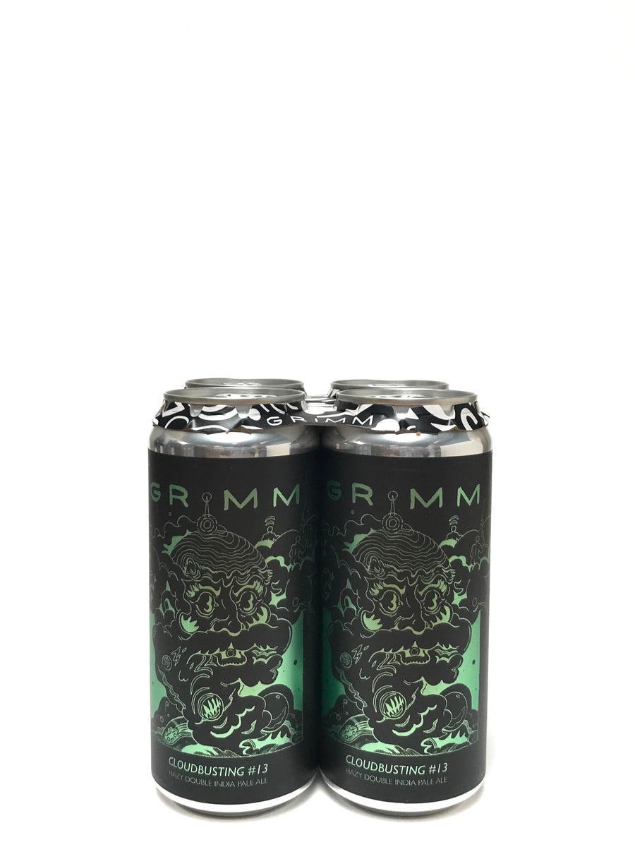 Grimm Cloudbusting #13 Hazy Double IPA (DIPA) 16oz Can 4-Pack
