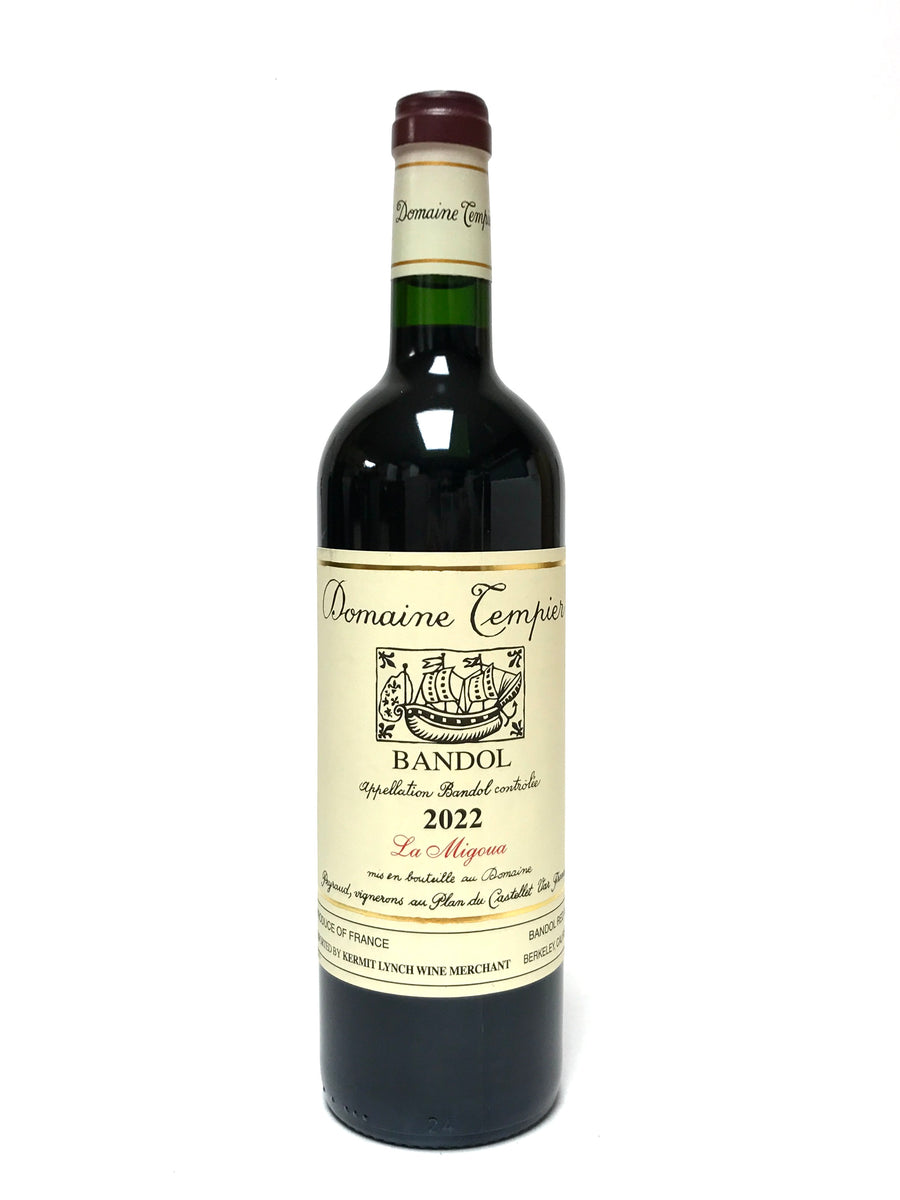 Tempier 2022 Bandol Rouge “La Migoua”