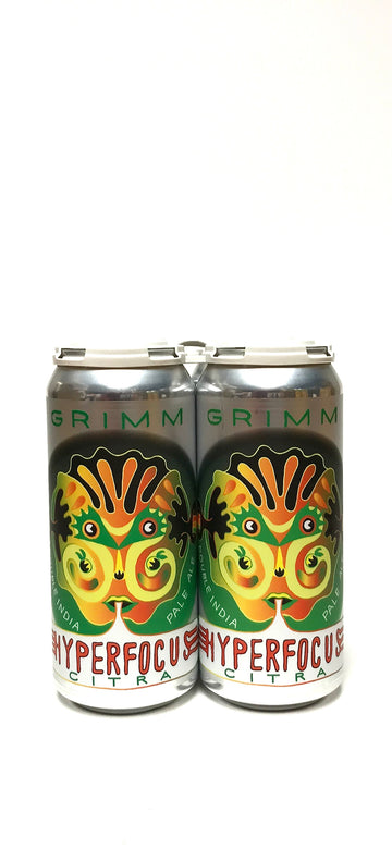 Grimm Hyperfocus Citra Double IPA 16oz Can 4-Pack
