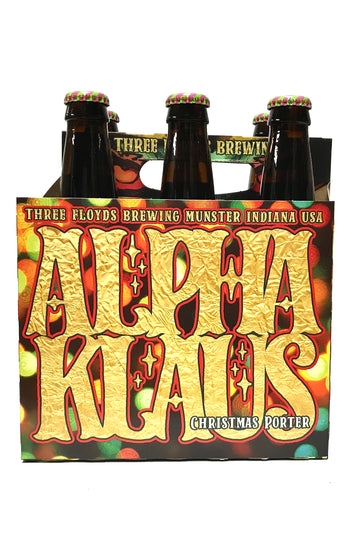 3 Floyds Alpha Klaus Christmas Porter 12oz Bottle 6-Pack