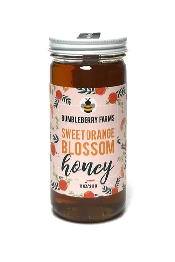Bumbleberry Farms Sweet Orange Blossom Honey 11oz
