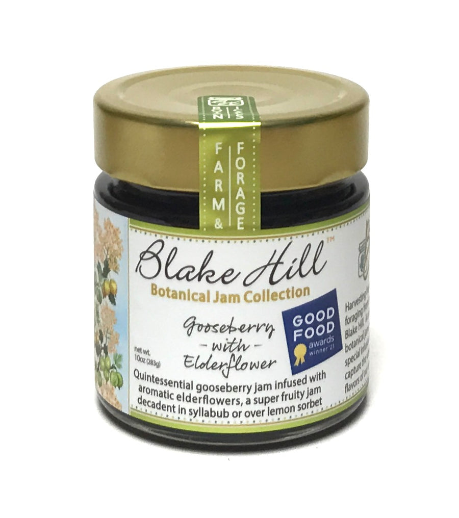 Blake Hill Gooseberry Jam with Elderflower 10oz