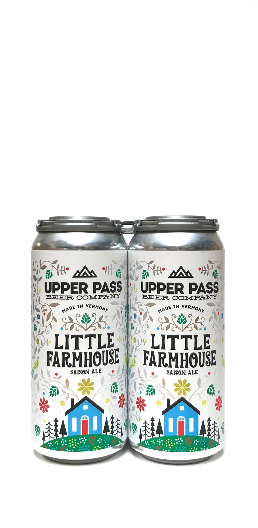 Upper Pass Little Farmhouse Saison Ale 16oz Can 4-Pack