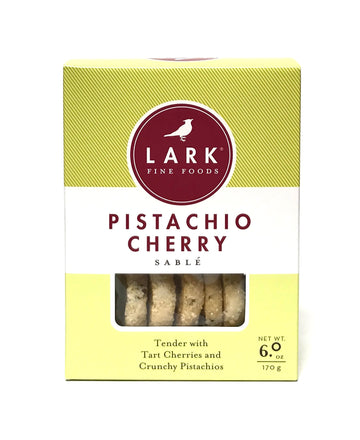 Lark Pistachio Cherry Sablé 6oz