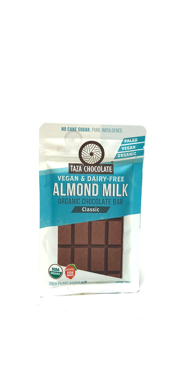Taza Almond Milk Chocolate Bar Classic 2.5oz