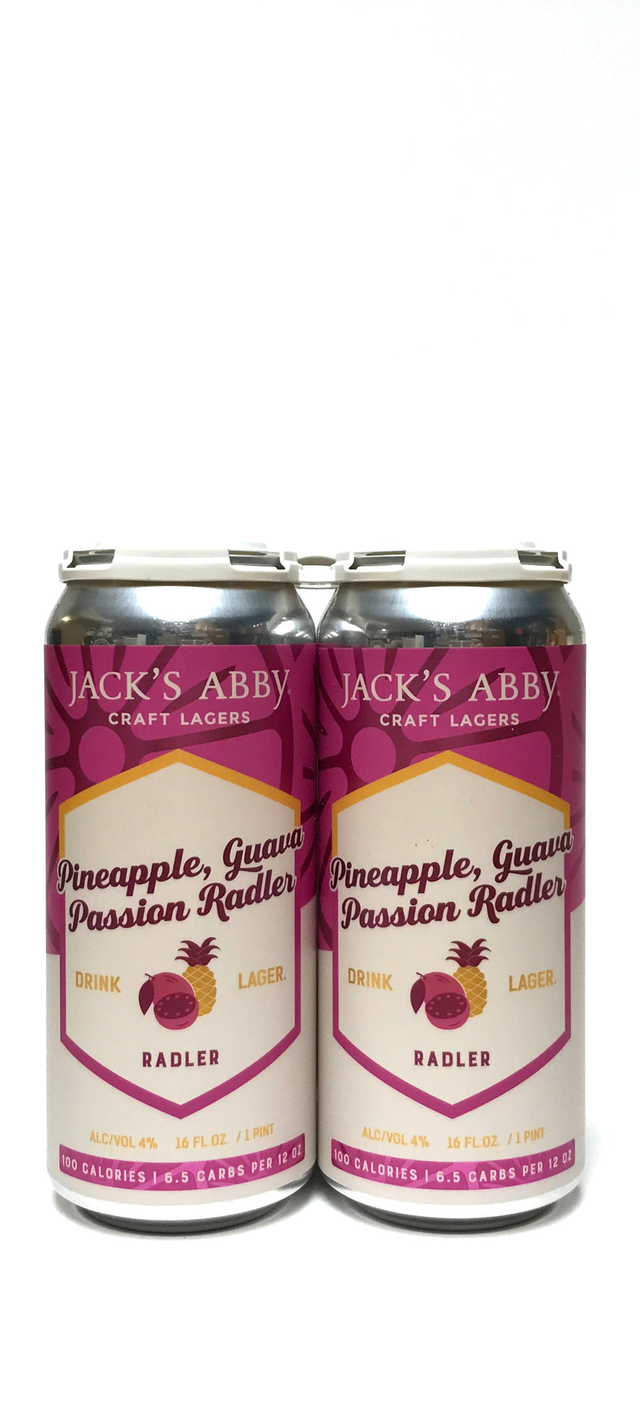 Jack’s Abby Pineapple, Guava, Passion Radler 16oz Can 4-Pack