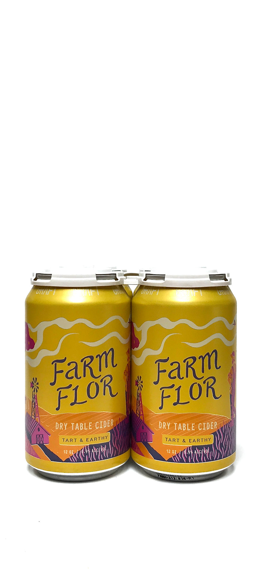 Graft Farm Flor Farmhouse Cider 12oz Can 4-Pack