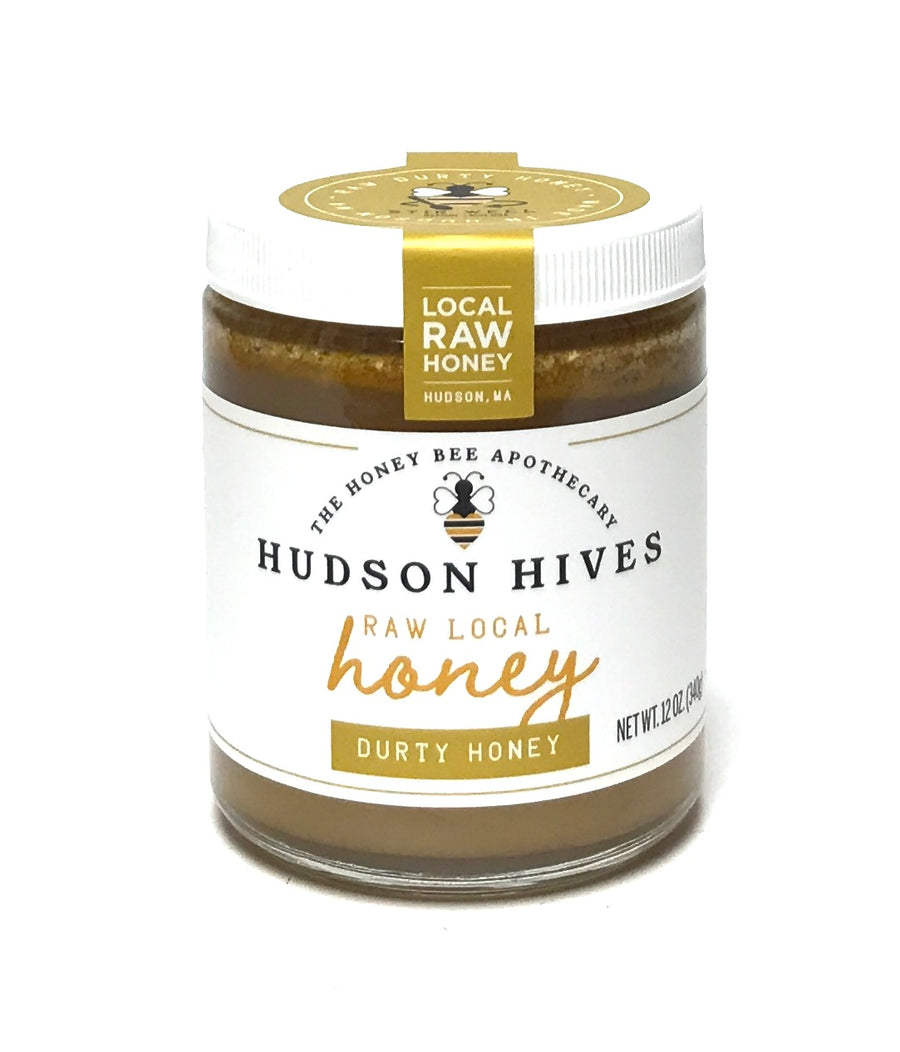 Hudson Hives Raw Local Honey Durty Honey 12oz