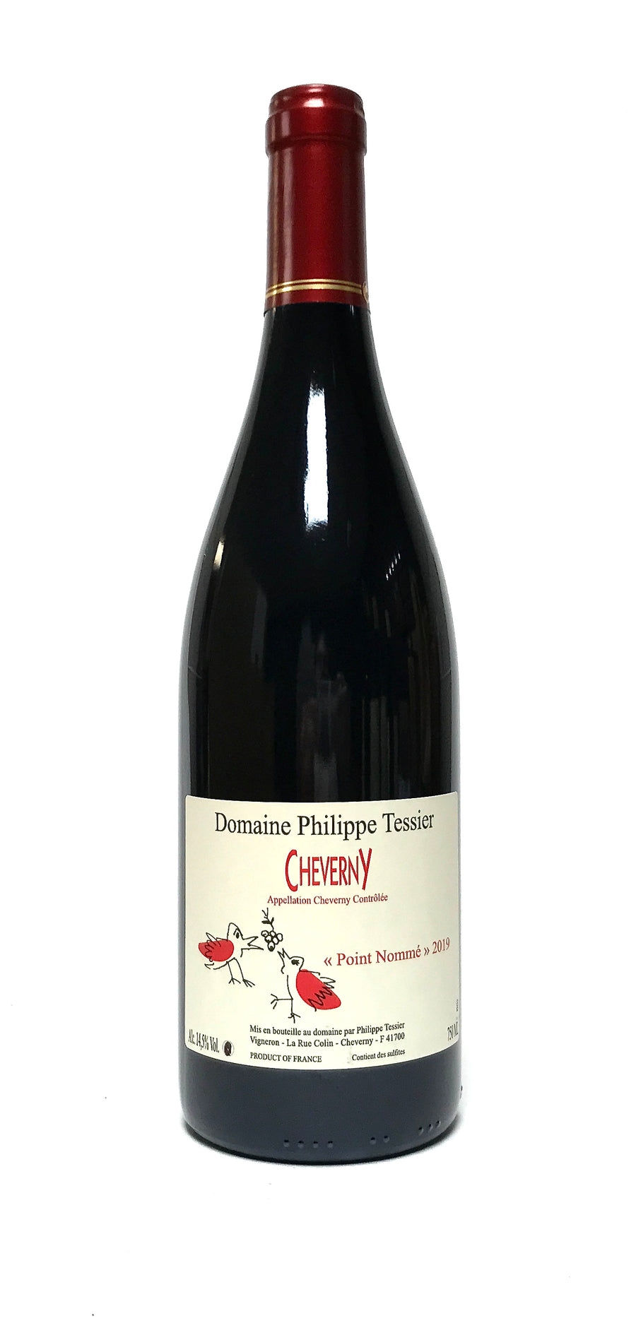 Tessier 2019 Cheverny Rouge “Point Nommé”