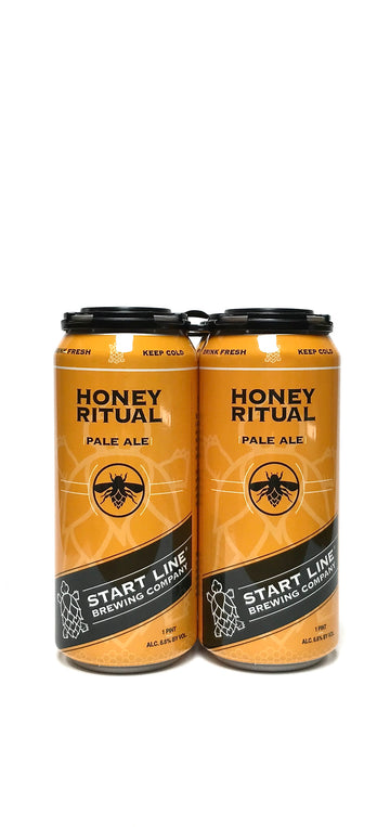 Start Line Brewing Honey Ritual Pale Ale  16oz Can 4-Pack