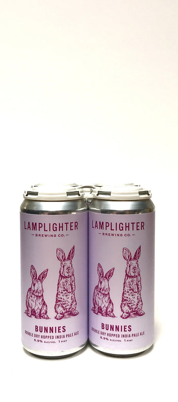 Lamplighter Bunnies DDH IPA 16oz Can 4-Pack
