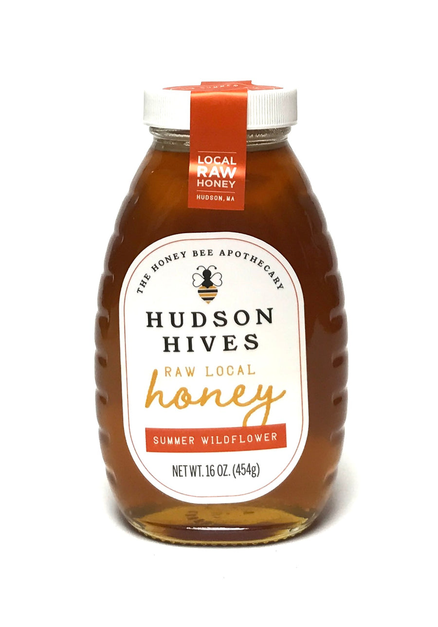 Hudson Hives Raw Local Honey Summer Wildflower 16oz