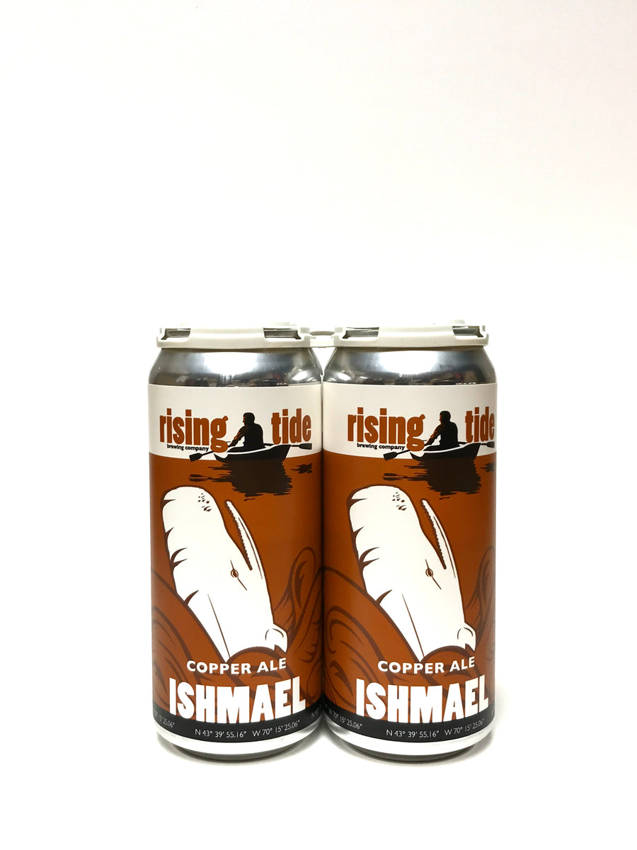 Rising Tide Ishmael Copper Ale 16oz Can 4-Pack