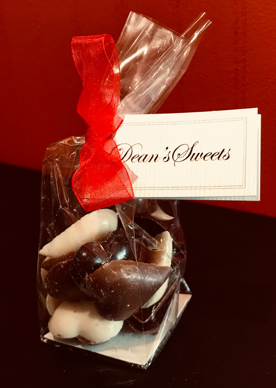 Dean's Sweets Solid Chocolate Hearts (Mixed)